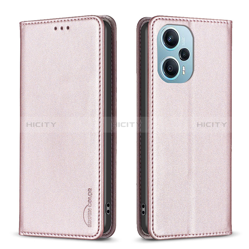 Funda de Cuero Cartera con Soporte Carcasa B17F para Xiaomi Poco F5 5G