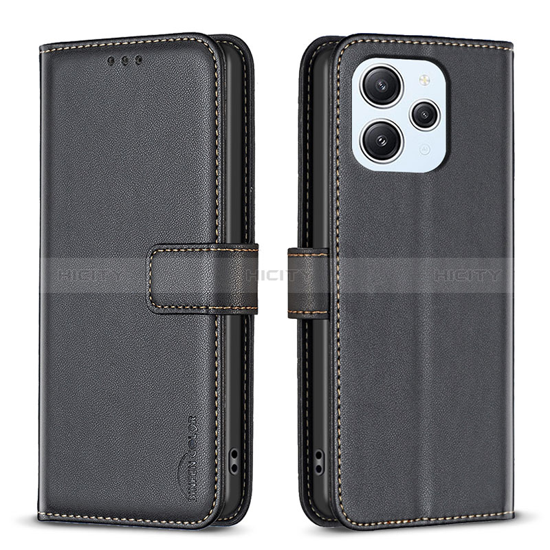 Funda de Cuero Cartera con Soporte Carcasa B17F para Xiaomi Redmi 12 4G