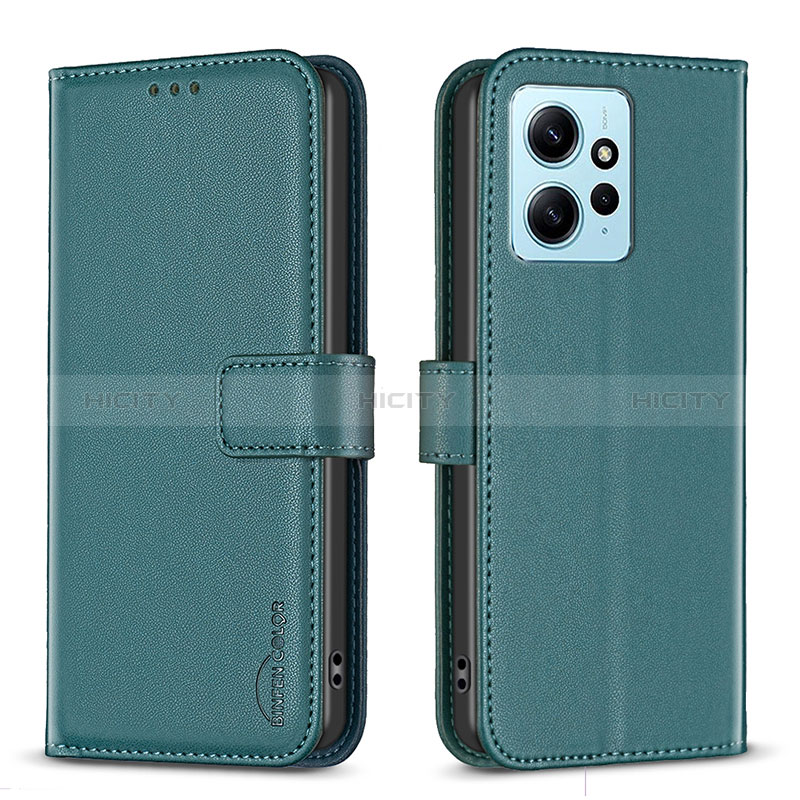 Funda de Cuero Cartera con Soporte Carcasa B17F para Xiaomi Redmi Note 12 4G