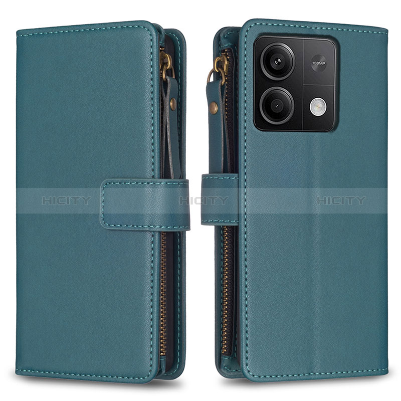 Funda de Cuero Cartera con Soporte Carcasa B17F para Xiaomi Redmi Note 13 5G