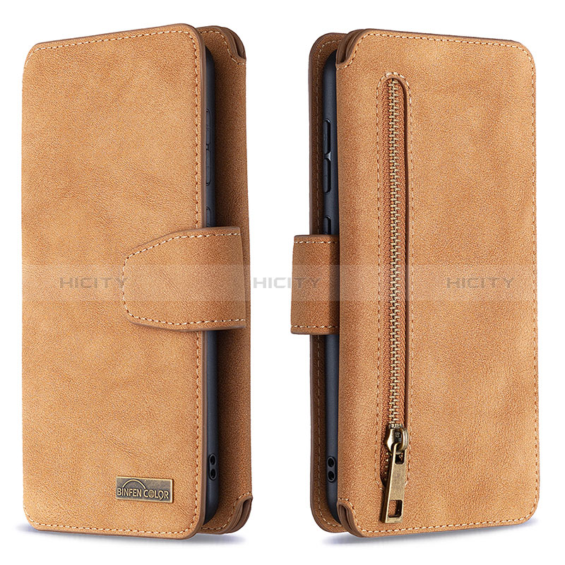 Funda de Cuero Cartera con Soporte Carcasa B18F para Samsung Galaxy M10S