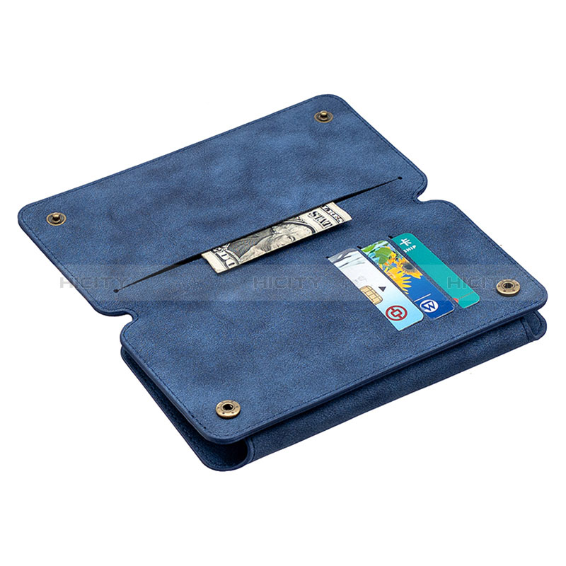 Funda de Cuero Cartera con Soporte Carcasa B18F para Samsung Galaxy Note 10 Lite