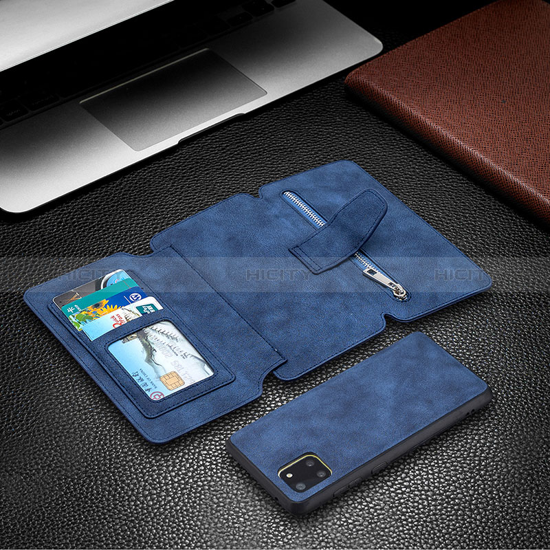 Funda de Cuero Cartera con Soporte Carcasa B18F para Samsung Galaxy Note 10 Lite