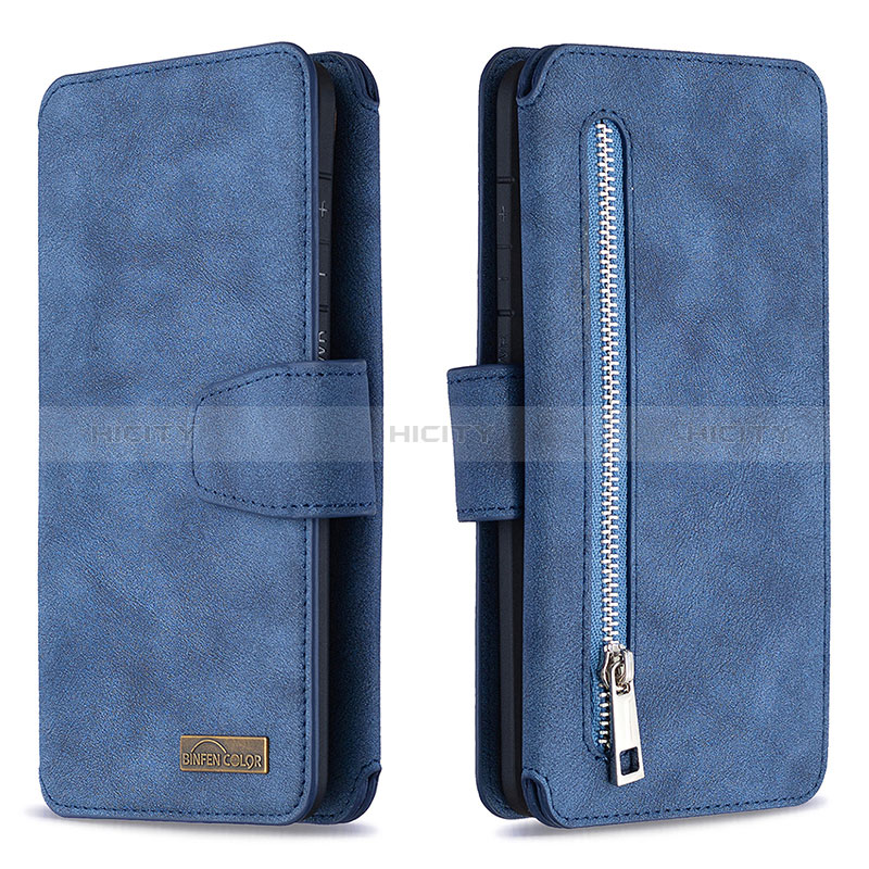 Funda de Cuero Cartera con Soporte Carcasa B18F para Samsung Galaxy S20 Plus Azul