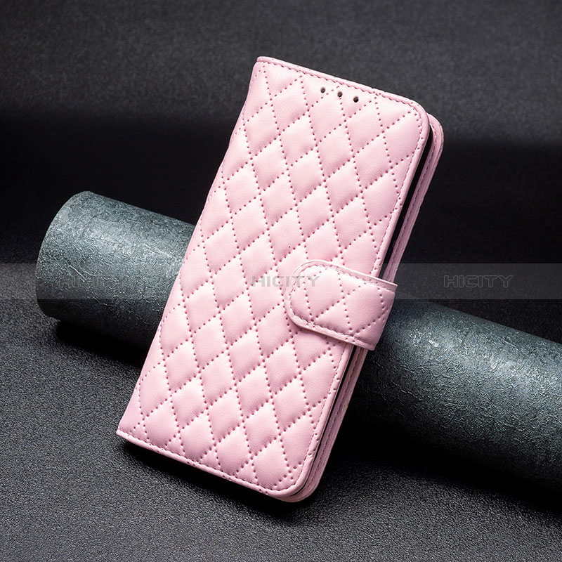 Funda de Cuero Cartera con Soporte Carcasa B19F para Motorola Moto G84 5G Oro Rosa