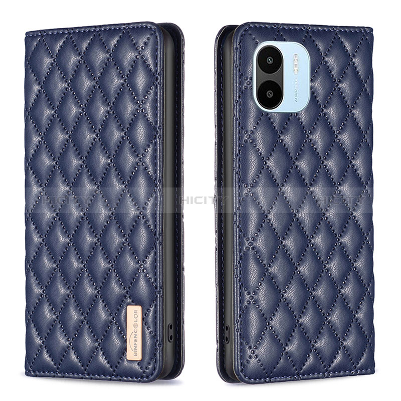 Funda de Cuero Cartera con Soporte Carcasa B19F para Xiaomi Poco C50