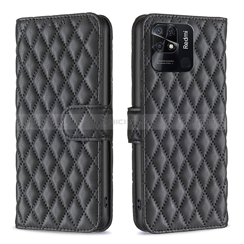 Funda de Cuero Cartera con Soporte Carcasa B19F para Xiaomi Redmi 10 India