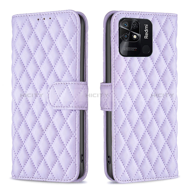 Funda de Cuero Cartera con Soporte Carcasa B19F para Xiaomi Redmi 10 Power