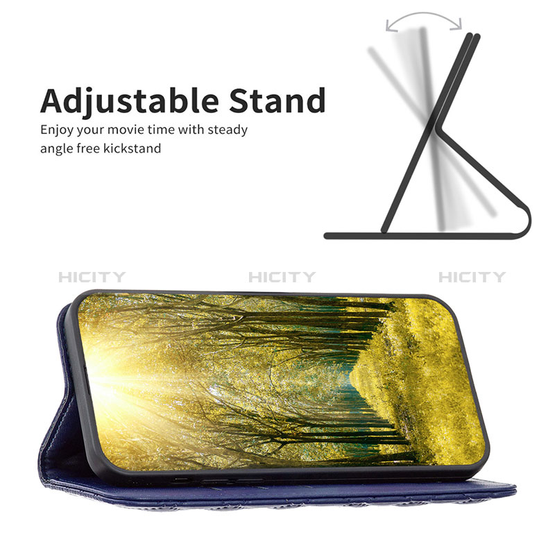 Funda de Cuero Cartera con Soporte Carcasa B19F para Xiaomi Redmi 11A 4G