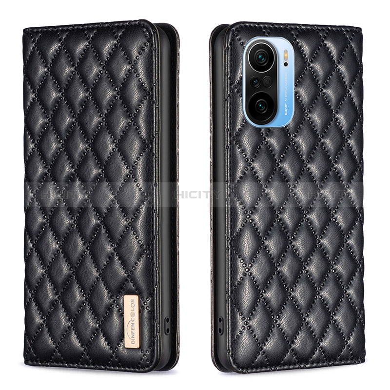 Funda de Cuero Cartera con Soporte Carcasa B19F para Xiaomi Redmi K40 Pro 5G