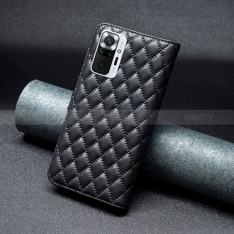 Funda de Cuero Cartera con Soporte Carcasa B19F para Xiaomi Redmi Note 10 Pro 4G