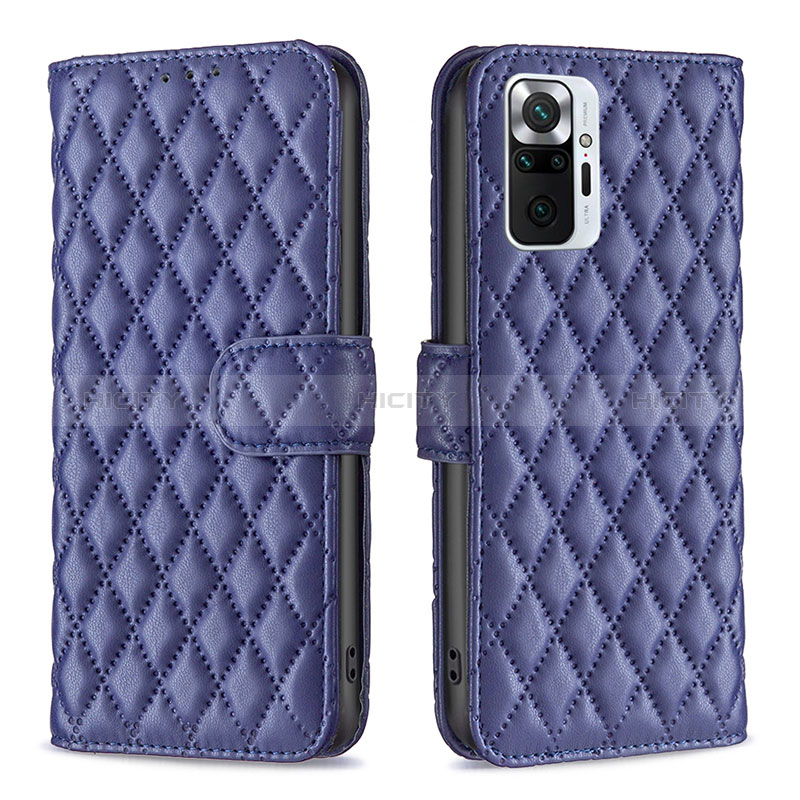 Funda de Cuero Cartera con Soporte Carcasa B19F para Xiaomi Redmi Note 10 Pro 4G