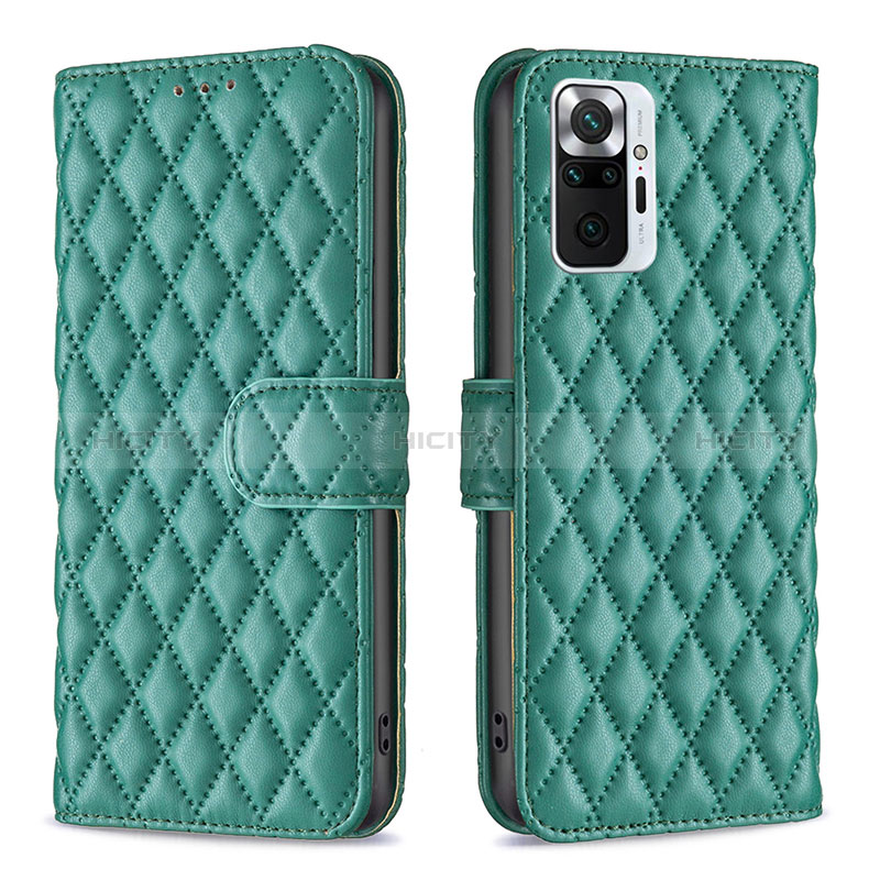 Funda de Cuero Cartera con Soporte Carcasa B19F para Xiaomi Redmi Note 10 Pro 4G