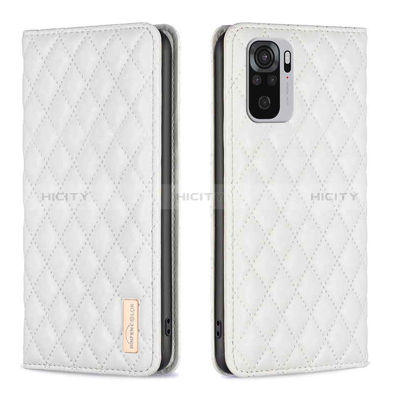 Funda de Cuero Cartera con Soporte Carcasa B19F para Xiaomi Redmi Note 10S 4G