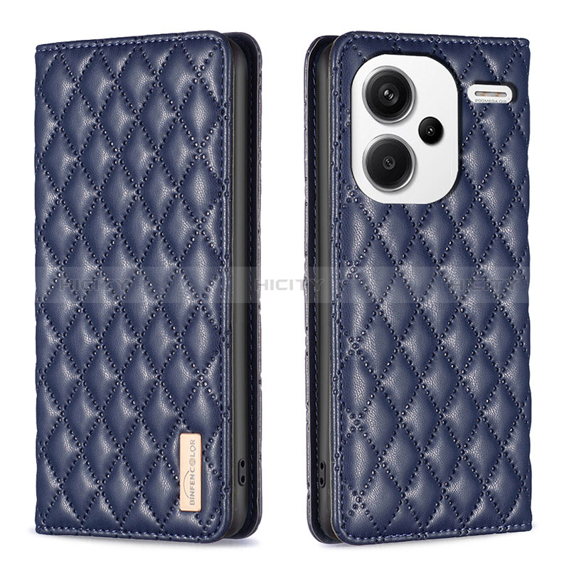 Funda de Cuero Cartera con Soporte Carcasa B19F para Xiaomi Redmi Note 13 Pro+ Plus 5G