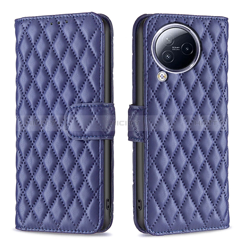 Funda de Cuero Cartera con Soporte Carcasa B20F para Xiaomi Civi 3 5G Azul