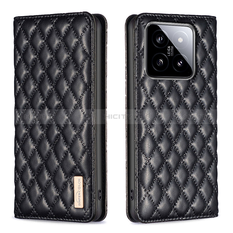 Funda de Cuero Cartera con Soporte Carcasa B20F para Xiaomi Mi 14 5G