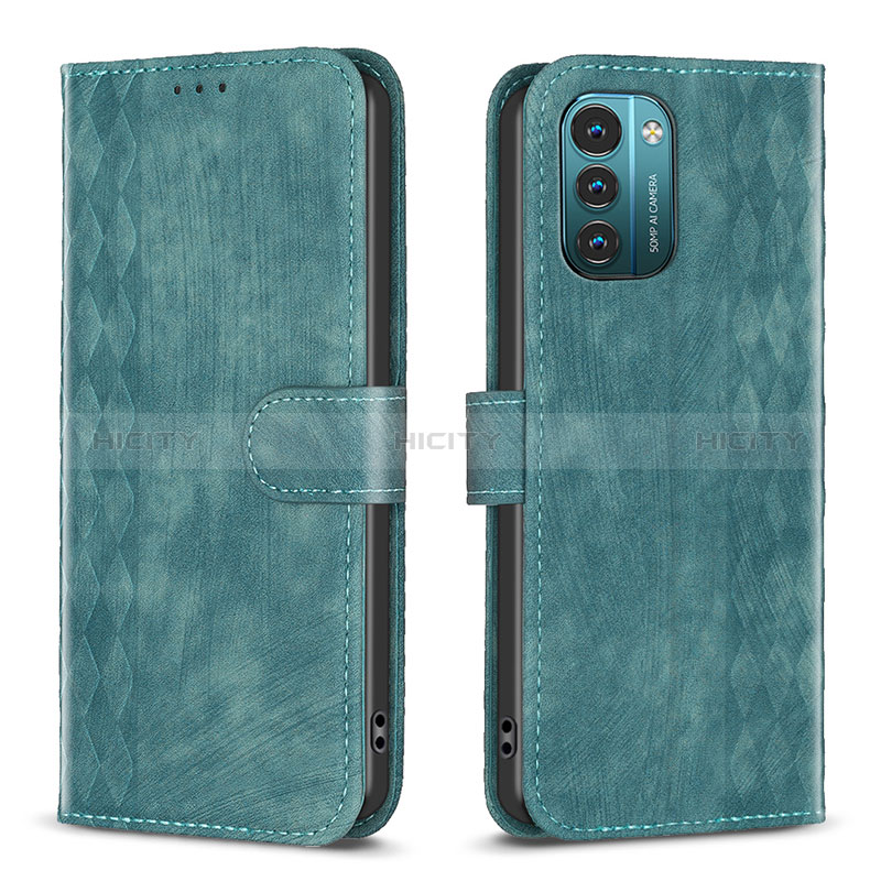 Funda de Cuero Cartera con Soporte Carcasa B21F para Nokia G11