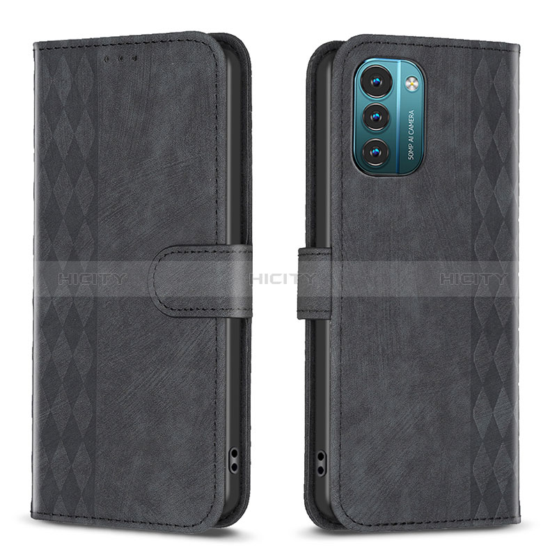 Funda de Cuero Cartera con Soporte Carcasa B21F para Nokia G21