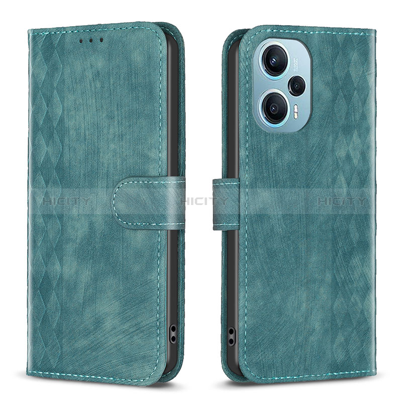 Funda de Cuero Cartera con Soporte Carcasa B21F para Xiaomi Poco F5 5G