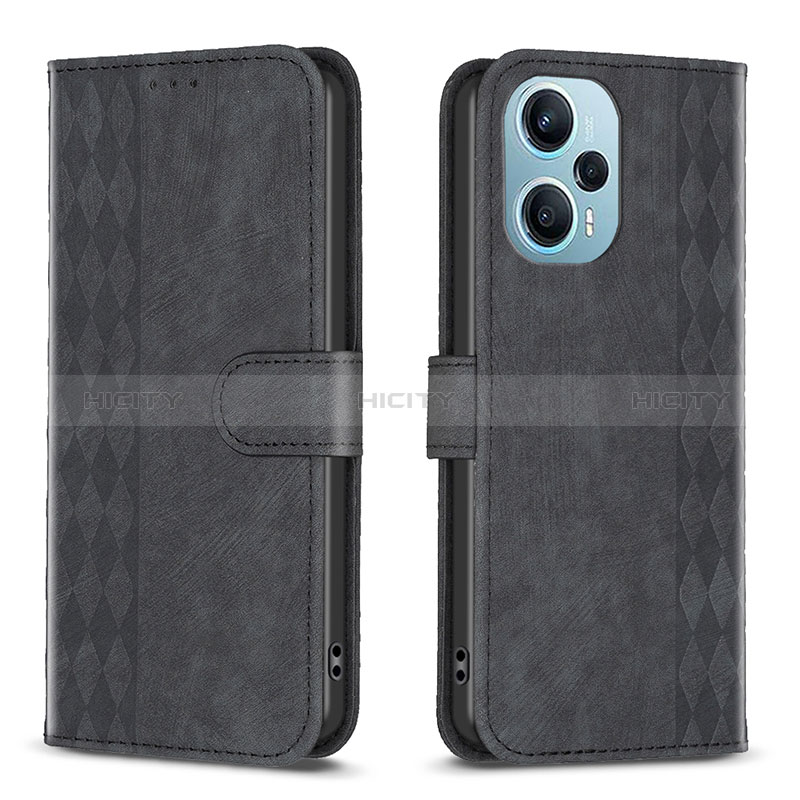 Funda de Cuero Cartera con Soporte Carcasa B21F para Xiaomi Redmi Note 12 Turbo 5G