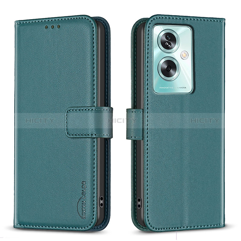 Funda de Cuero Cartera con Soporte Carcasa B22F para Oppo A2 5G