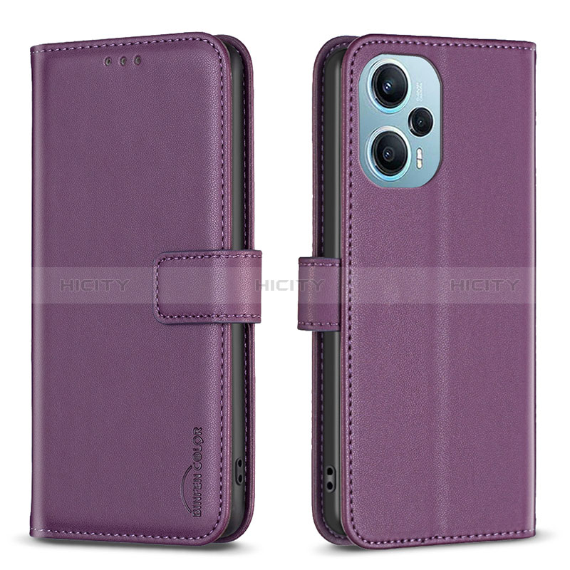 Funda de Cuero Cartera con Soporte Carcasa B22F para Xiaomi Poco F5 5G