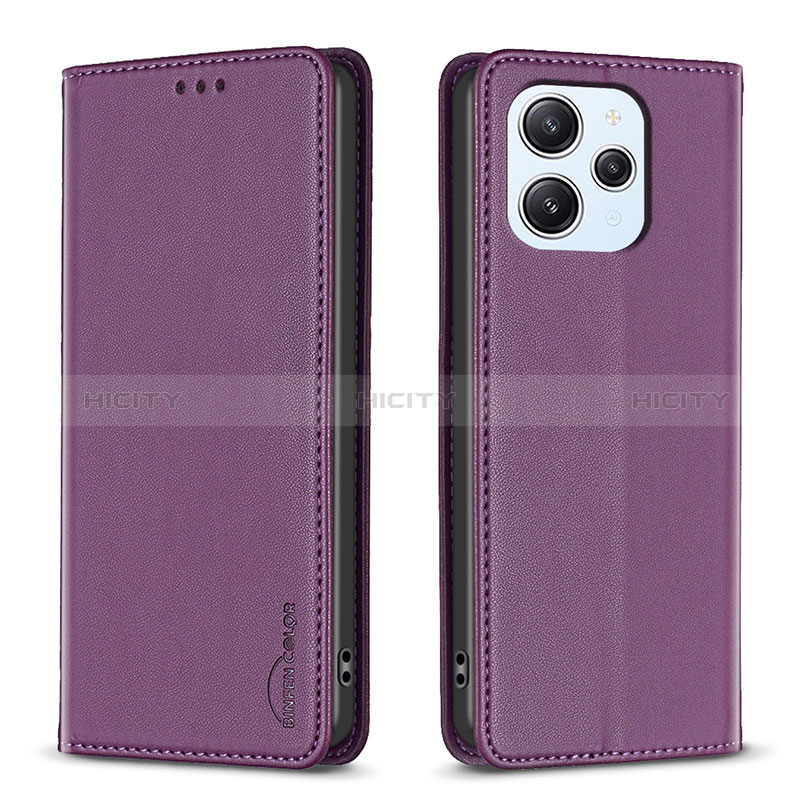 Funda de Cuero Cartera con Soporte Carcasa B22F para Xiaomi Redmi 12 4G