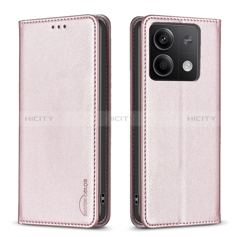 Funda de Cuero Cartera con Soporte Carcasa B22F para Xiaomi Redmi Note 13 5G