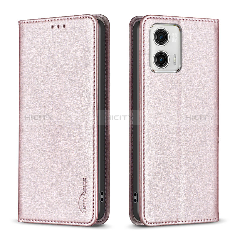 Funda de Cuero Cartera con Soporte Carcasa B23F para Motorola Moto G73 5G