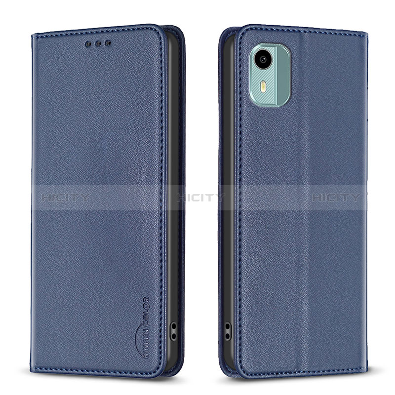 Funda de Cuero Cartera con Soporte Carcasa B23F para Nokia C12