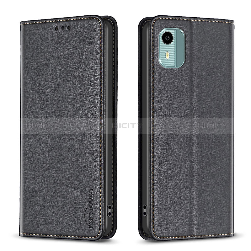 Funda de Cuero Cartera con Soporte Carcasa B23F para Nokia C12 Pro