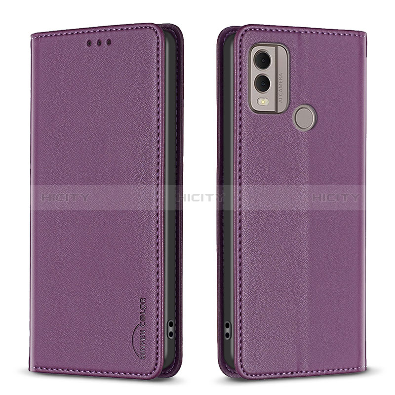 Funda de Cuero Cartera con Soporte Carcasa B23F para Nokia C22