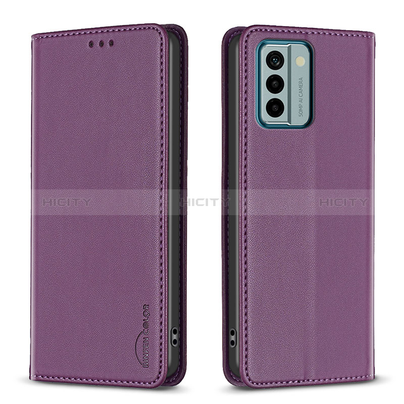 Funda de Cuero Cartera con Soporte Carcasa B23F para Nokia G22