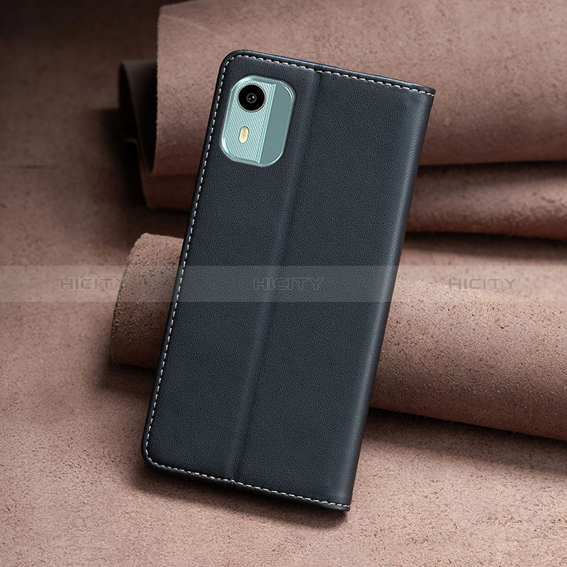 Funda de Cuero Cartera con Soporte Carcasa B24F para Nokia C12