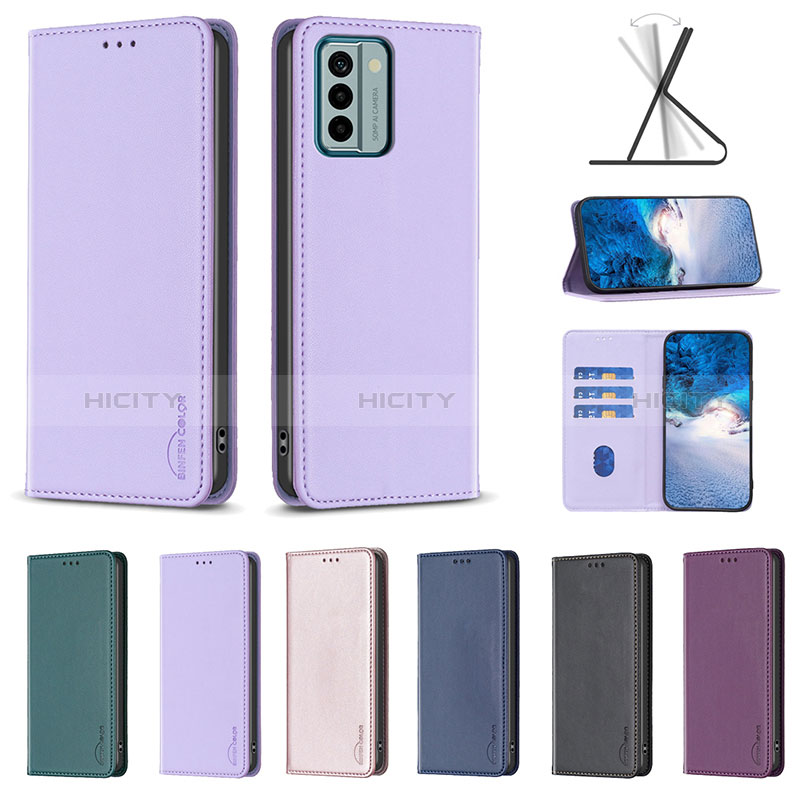 Funda de Cuero Cartera con Soporte Carcasa B24F para Nokia G22