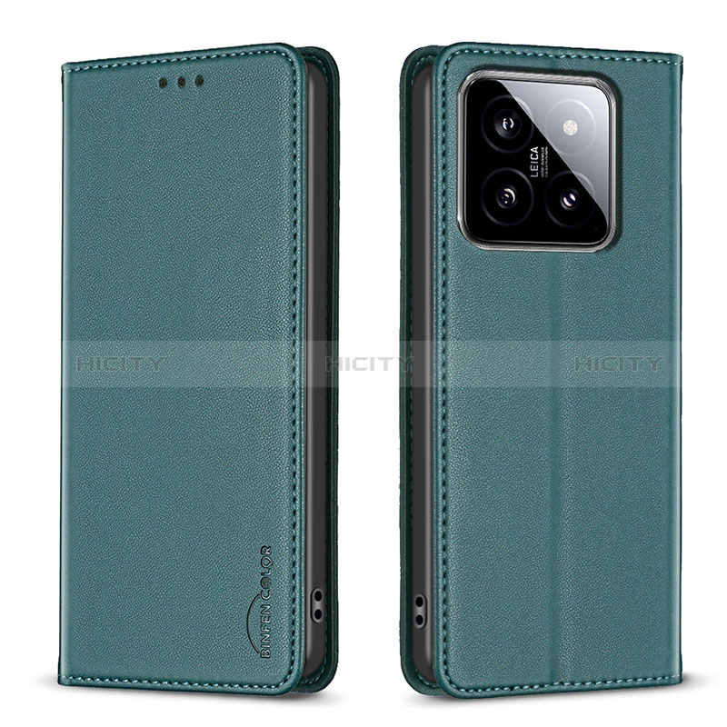 Funda de Cuero Cartera con Soporte Carcasa B24F para Xiaomi Mi 14 5G