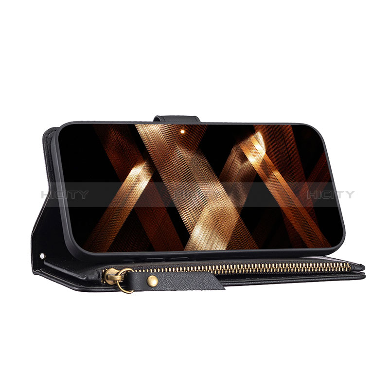 Funda de Cuero Cartera con Soporte Carcasa B25F para Motorola Moto E13