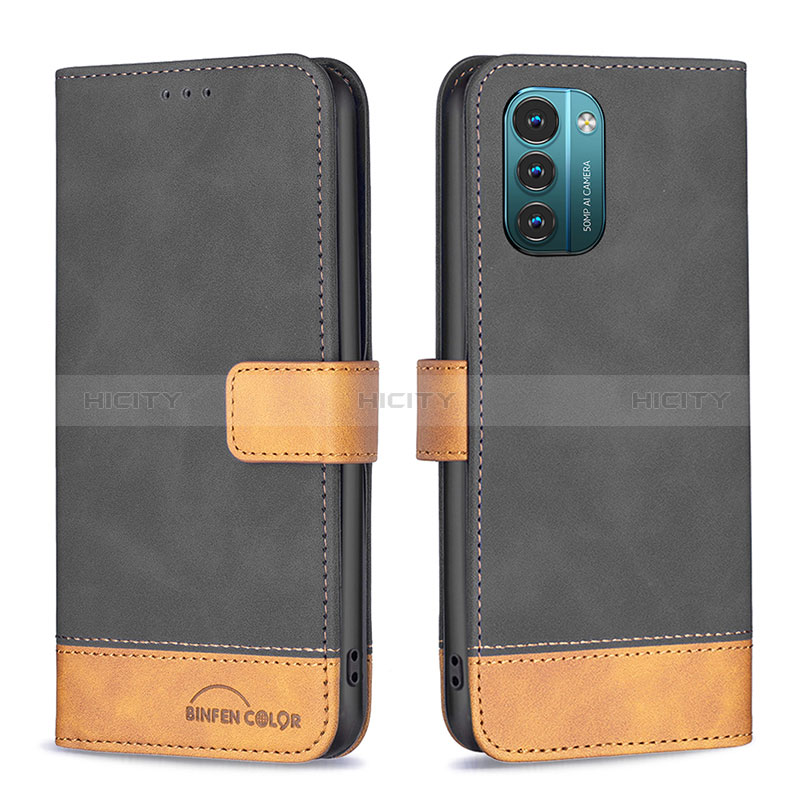 Funda de Cuero Cartera con Soporte Carcasa B25F para Nokia G21