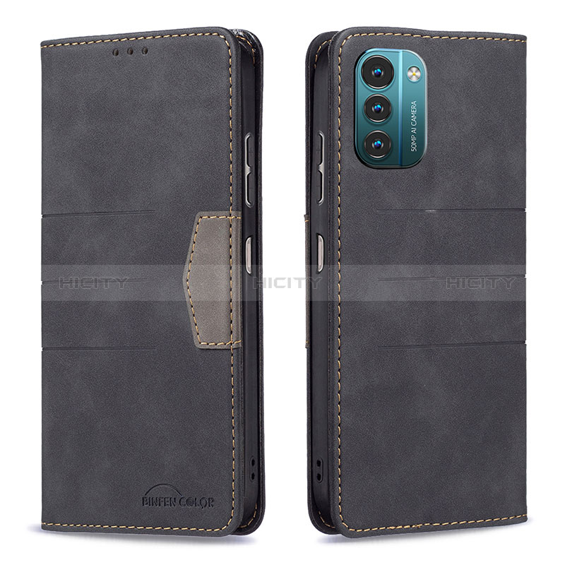 Funda de Cuero Cartera con Soporte Carcasa B26F para Nokia G11