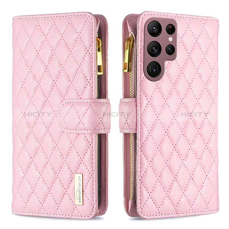 Funda de Cuero Cartera con Soporte Carcasa BF1 para Samsung Galaxy S22 Ultra 5G