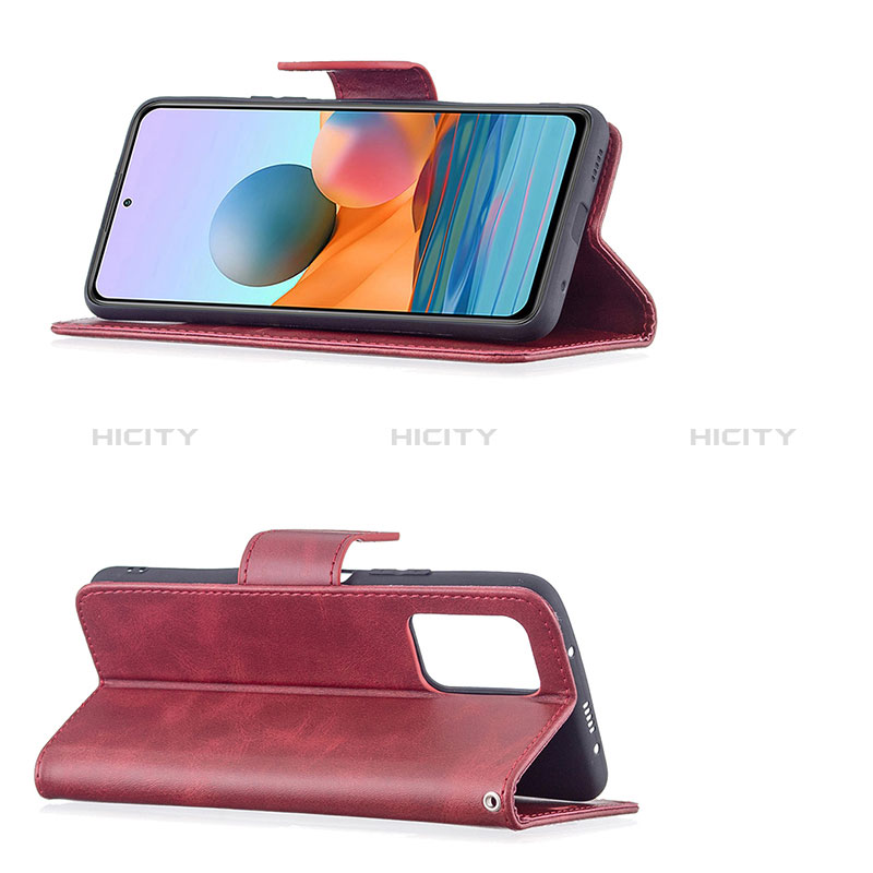 Funda de Cuero Cartera con Soporte Carcasa BF1 para Xiaomi Redmi Note 10 Pro 4G