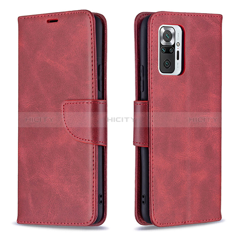 Funda de Cuero Cartera con Soporte Carcasa BF1 para Xiaomi Redmi Note 10 Pro 4G