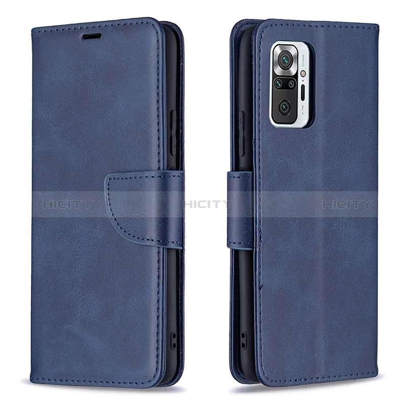 Funda de Cuero Cartera con Soporte Carcasa BF1 para Xiaomi Redmi Note 10 Pro 4G