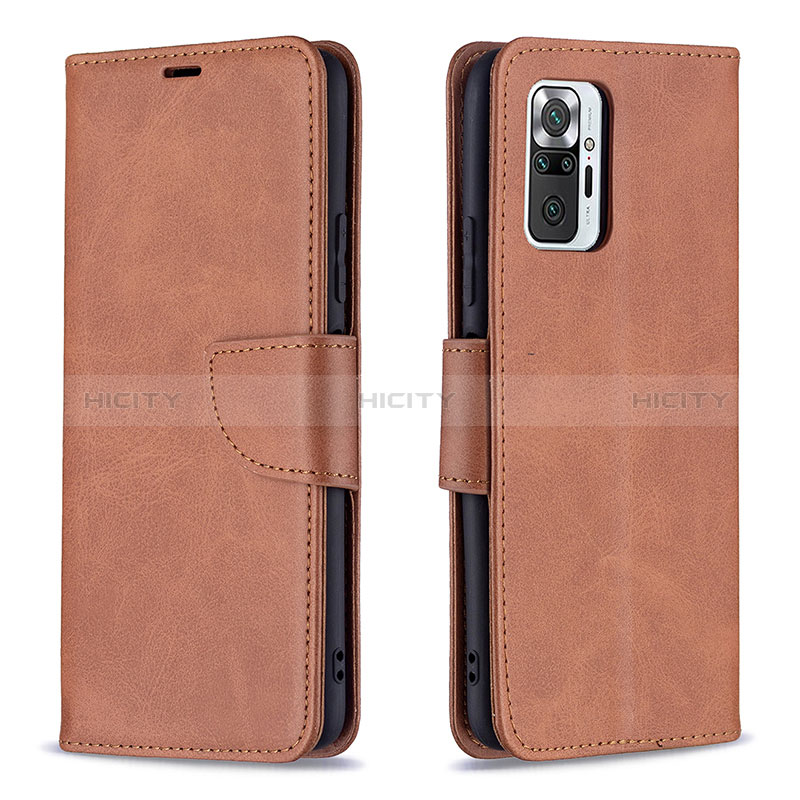 Funda de Cuero Cartera con Soporte Carcasa BF1 para Xiaomi Redmi Note 10 Pro 4G