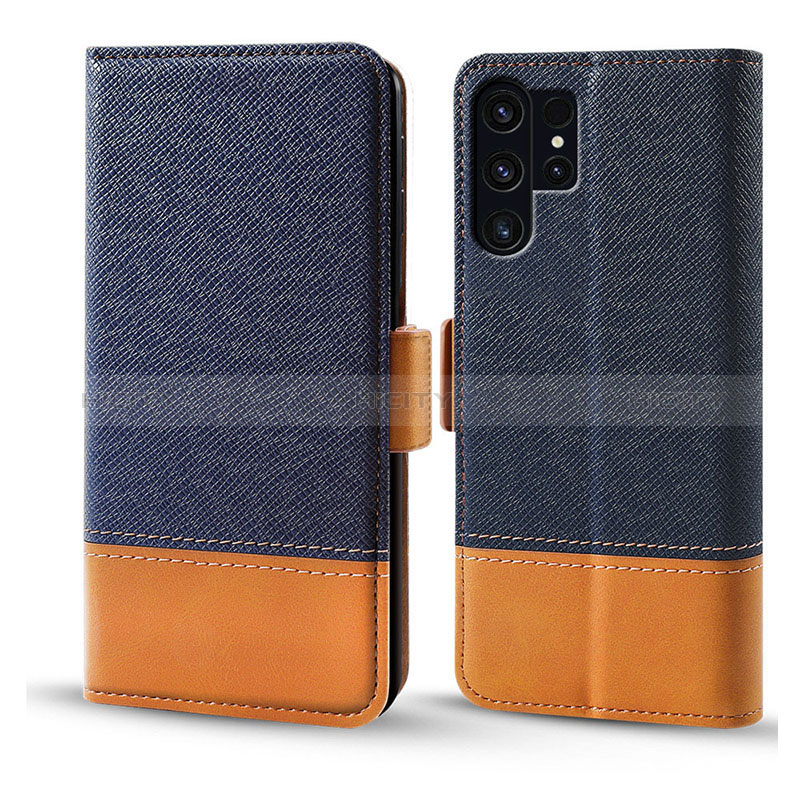 Funda de Cuero Cartera con Soporte Carcasa BF18 para Samsung Galaxy S24 Ultra 5G