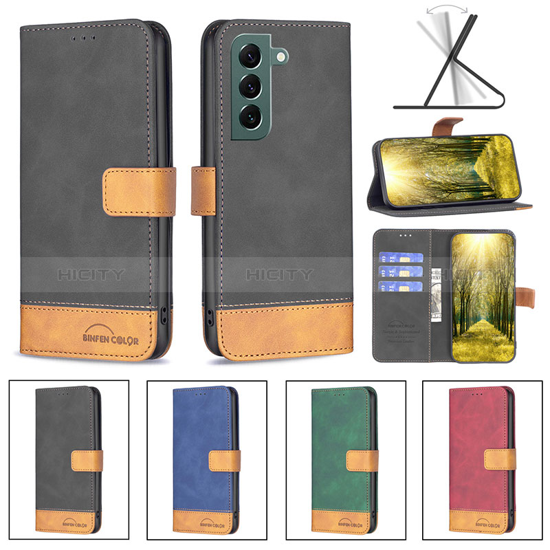 Funda de Cuero Cartera con Soporte Carcasa BF2 para Samsung Galaxy S23 5G