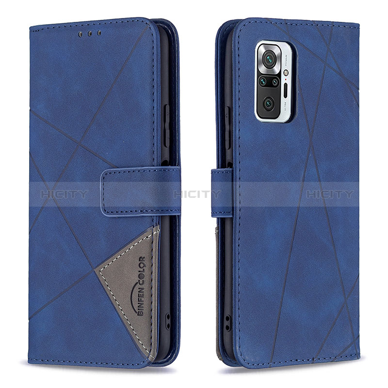 Funda de Cuero Cartera con Soporte Carcasa BF2 para Xiaomi Redmi Note 10 Pro 4G