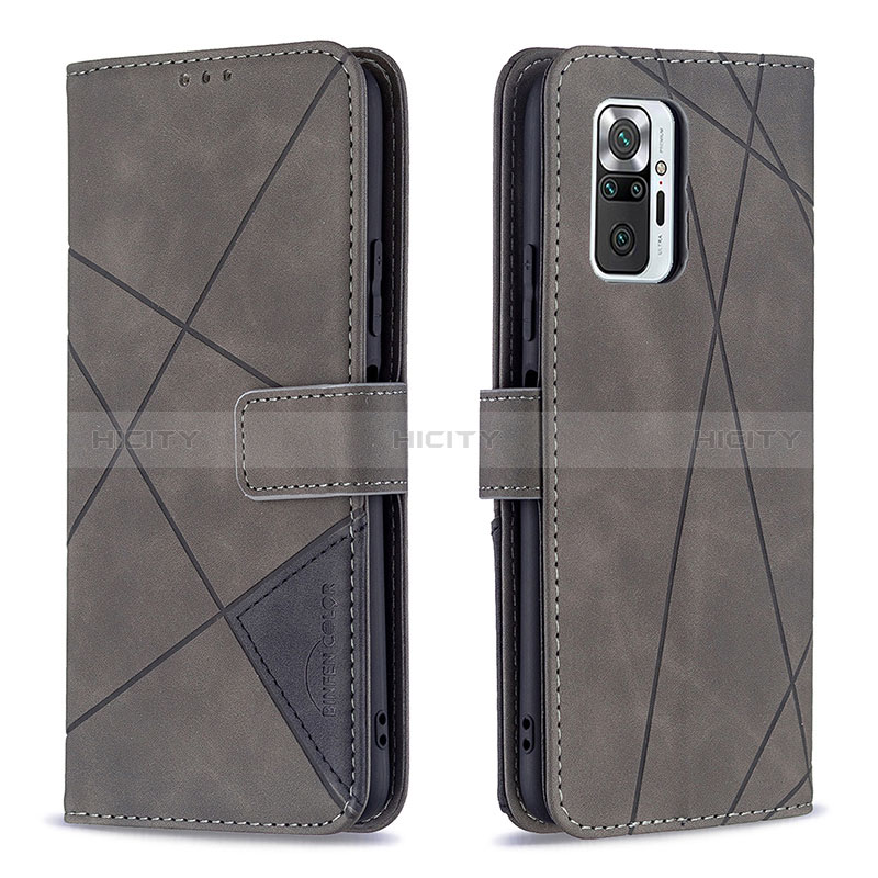 Funda de Cuero Cartera con Soporte Carcasa BF2 para Xiaomi Redmi Note 10 Pro Max