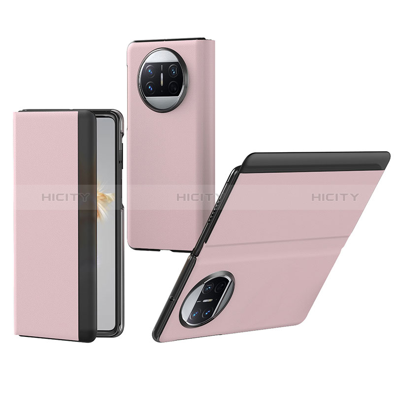 Funda de Cuero Cartera con Soporte Carcasa BH1 para Huawei Mate X3